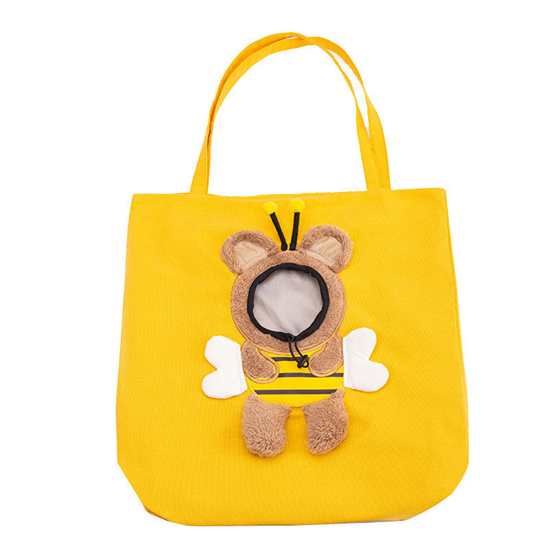 Little Bee Design Portable Pet Carrier Bag for Cats and Dogs