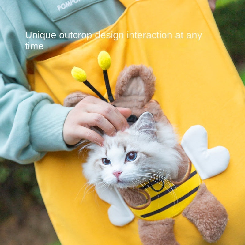 Little Bee Design Portable Pet Carrier Bag for Cats and Dogs