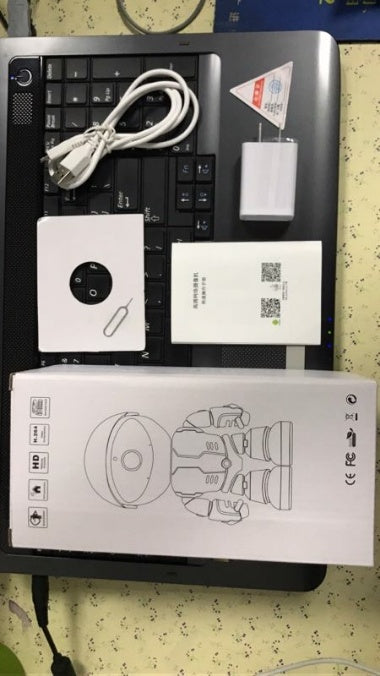 WiFi Smart IP Camera with Night Vision for Home, Baby and Pet Monitoring