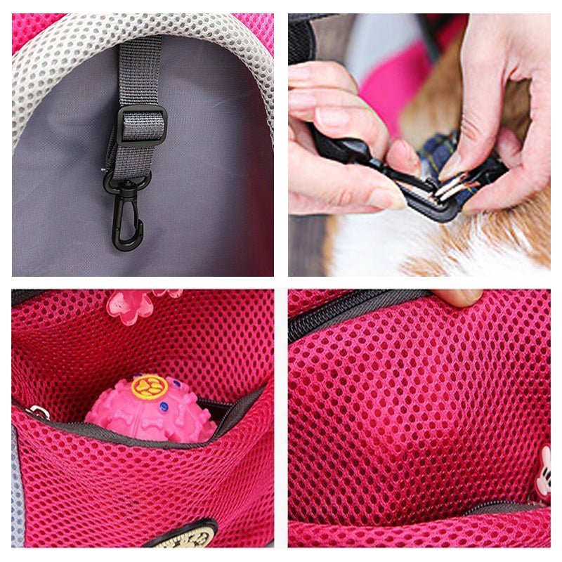 Portable Dog Carrier Backpack for Travel and Outdoor Use