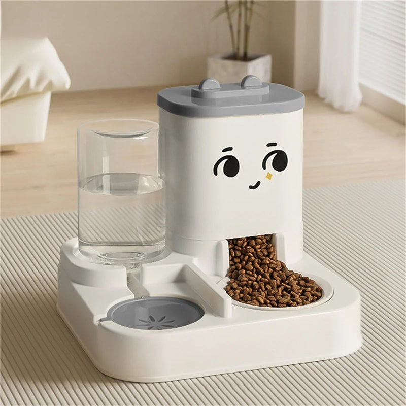 Large Capacity Pet Feeding and Water Dispenser for Cats and Dogs