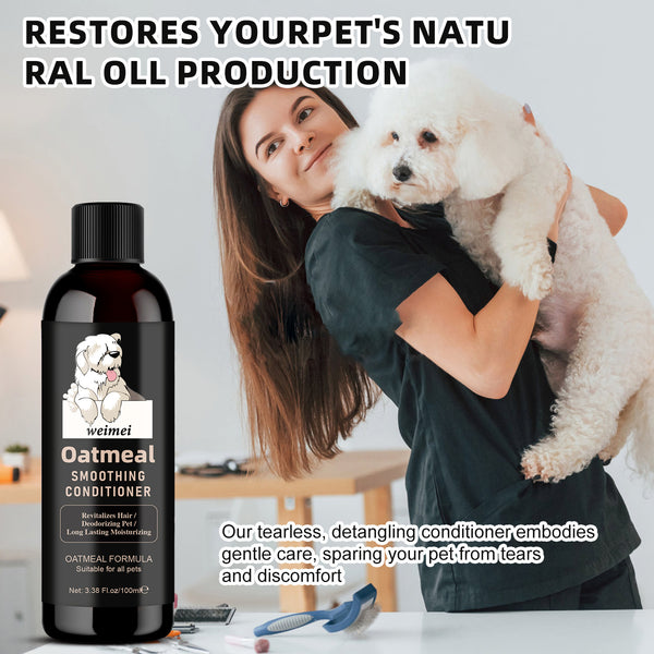 Pet Hair Conditioner and Moisturizing Shampoo