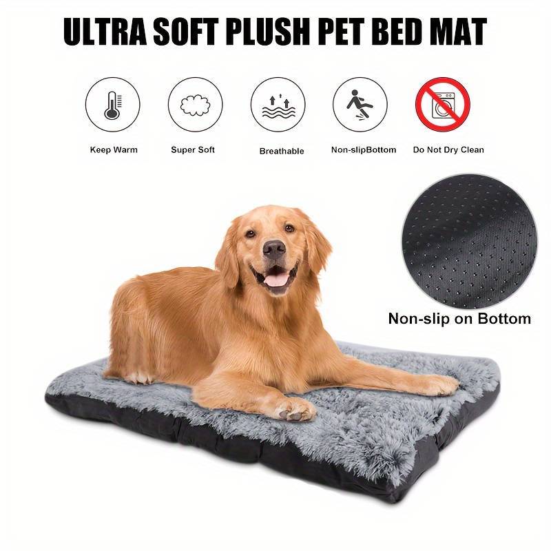 Plush Cozy Dog Bed Washable Anti-Slip Sleeping Mat