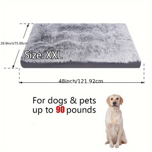 Plush Cozy Dog Bed Washable Anti-Slip Sleeping Mat