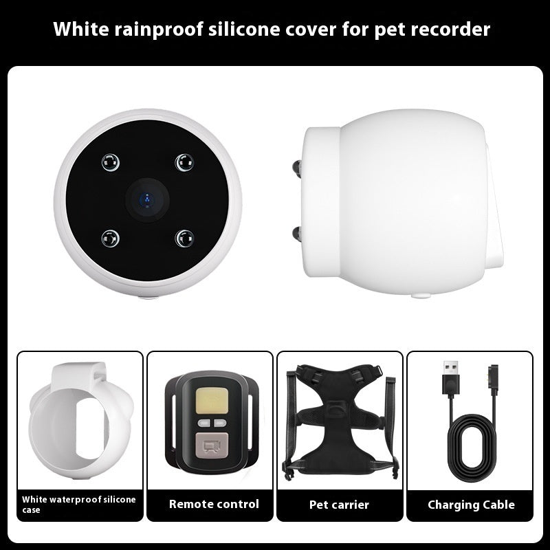 Pet Collar Camera with Motion Recorder for Dogs and Cats