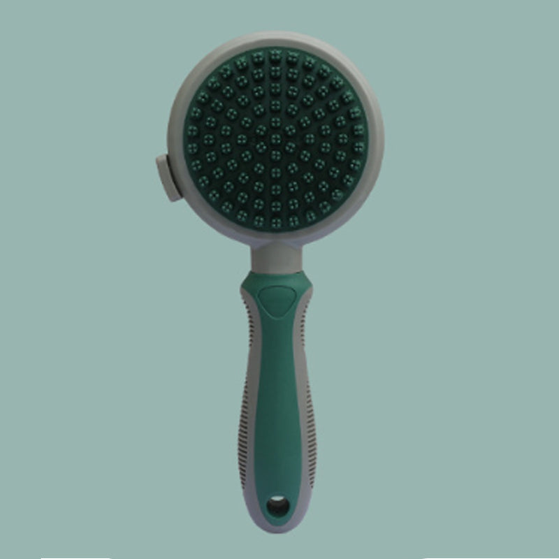 2 in 1 Double-Sided Cat Grooming Brush with Release Button