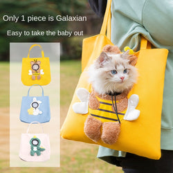 Little Bee Design Portable Pet Carrier Bag for Cats and Dogs