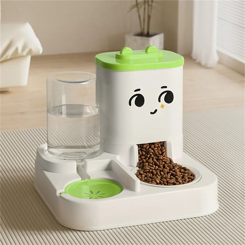 Large Capacity Pet Feeding and Water Dispenser for Cats and Dogs