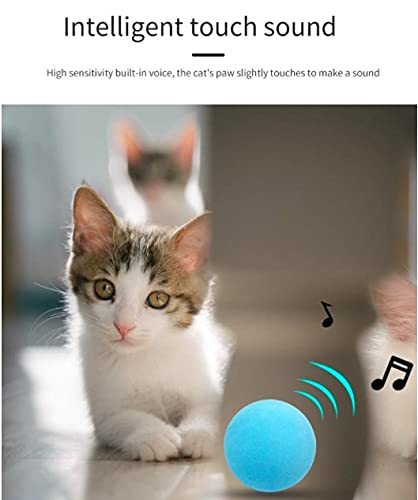 Gravity Ball Interactive Squeaky Toy for Indoor Cats