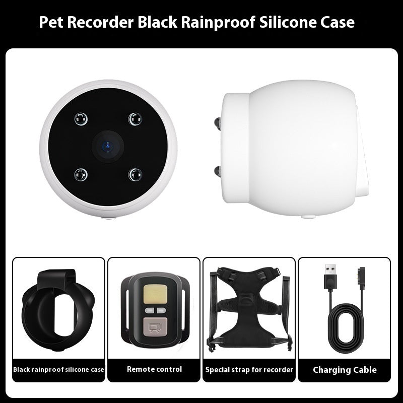 Pet Collar Camera with Motion Recorder for Dogs and Cats