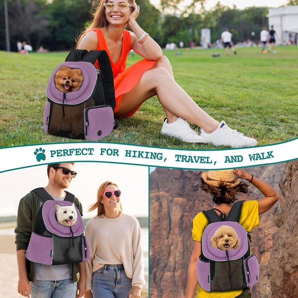 Portable Dog Carrier Backpack for Travel and Outdoor Use