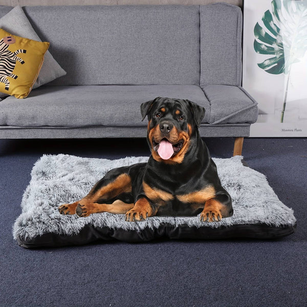 Plush Cozy Dog Bed Washable Anti-Slip Sleeping Mat