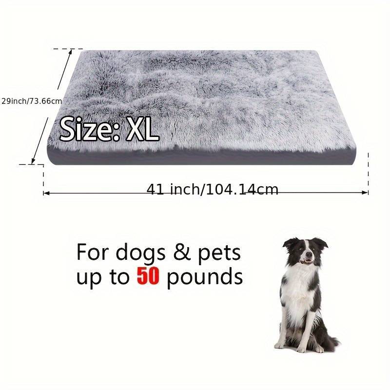 Plush Cozy Dog Bed Washable Anti-Slip Sleeping Mat