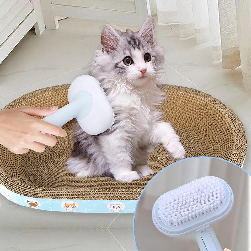 Cat Dog Brush 5 in 1 Grooming Kit with Slicker and Comb