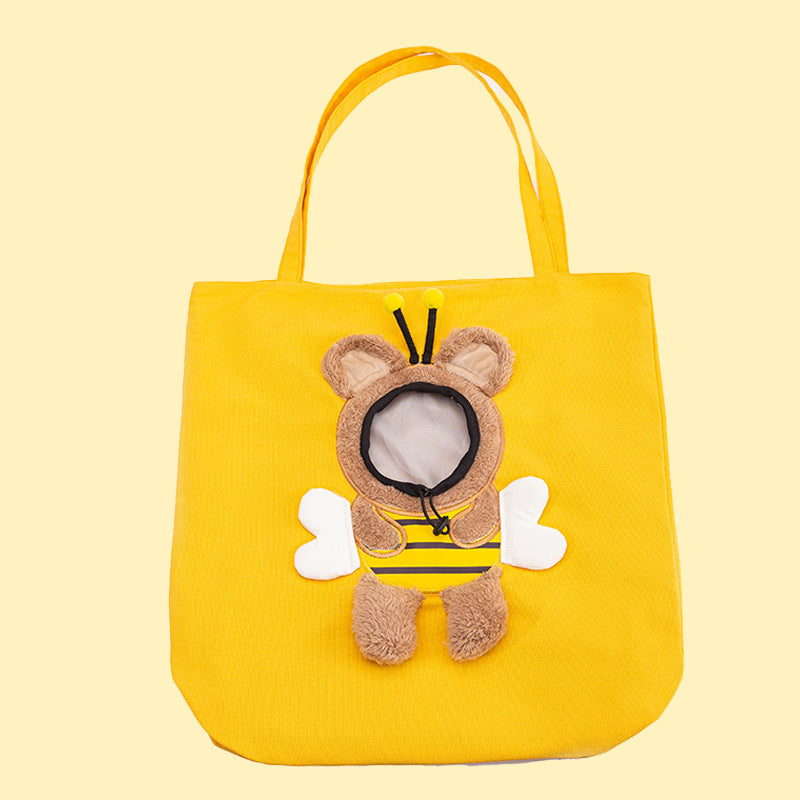 Little Bee Design Portable Pet Carrier Bag for Cats and Dogs