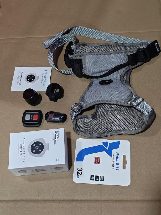 Pet Collar Camera with Motion Recorder for Dogs and Cats