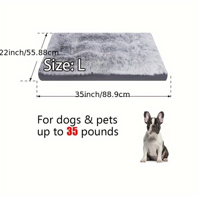 Plush Cozy Dog Bed Washable Anti-Slip Sleeping Mat