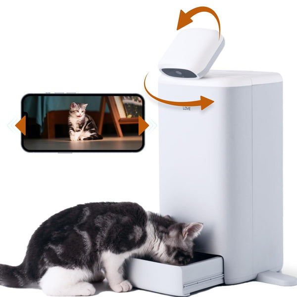 Automatic Cat Feeder with Camera and Portion Control