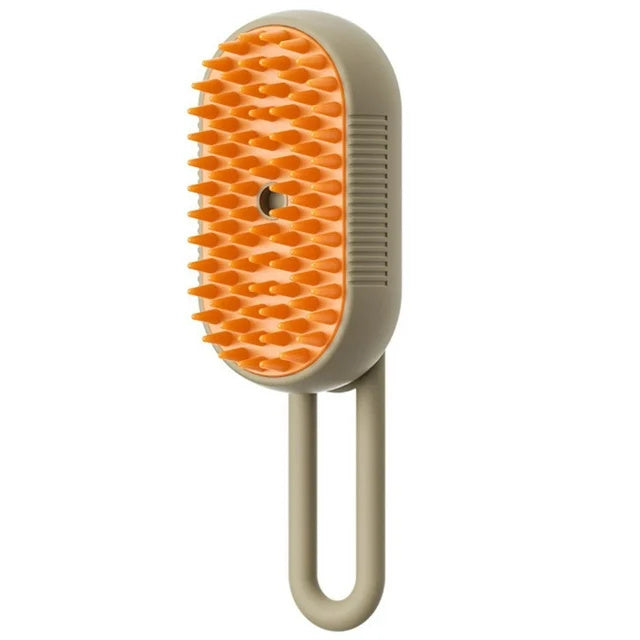 Cat Steam Brush 3 in 1 Electric Pet Grooming Comb for Pets Hair Removal & Massage